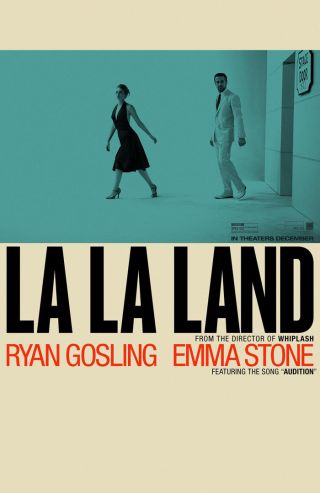 La La Land Movie Poster 1 Sided Mini Sheet Version B 13x20 Emma Stone