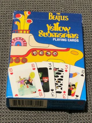 The Beatles Yellow Submarine Playing Cards In