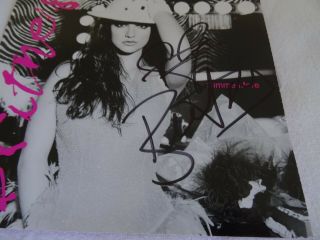 BRITNEY SPEARS GIMME MORE 2 TRACK REMIX CD SINGLE AUTOGRAPHED HAND SIGNED 3
