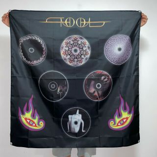Tool Band Banner Fear Inoculum Lateralus Undertow Discs Cover Tapestry Poster