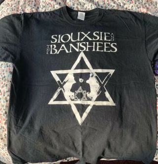 Siouxsie And The Banshees Xl Black T - Shirt