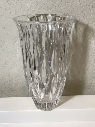 Waterford Marquis Large 9 " Hand Cut Crystal Rainfall Vase