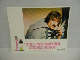 The Pink Panther Strikes Again 1978 Set Of 8 Lobby Cards 11 X 14