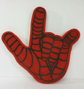 Spider - Man 2002 Tobey Maguire Kirsten Dunst Movie Promo Foam Finger