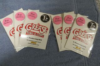 Grease Sing - A - Long Pins From 2010