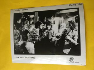 The Rolling Stones Press Photo 8x10,  Rolling Stones Records.