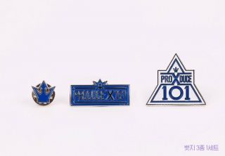 Produce X 101 Mnet Official Goods - Badge Set