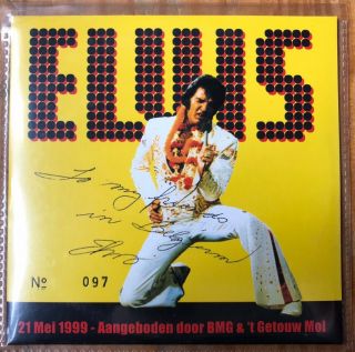 Rare Elvis Presley Promo Cd " King Of Belgium "