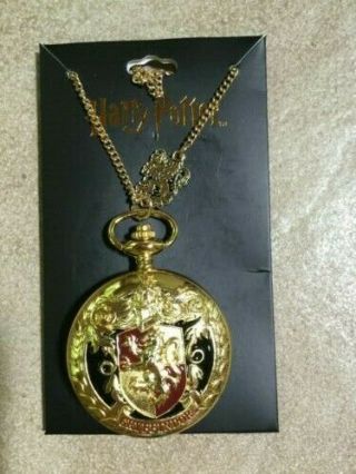 Harry Potter Gryffindor House Pocket Watch Loot Crate Exclusive