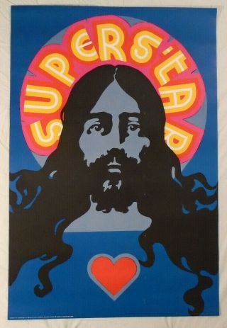 Jesus Christ Superstar 1971 Poster Waldemar Swierzy Minerva Copenhagen