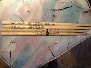 Kings Of Leon Nate/ M Manson Gil Sharone Tour Drum Sticks