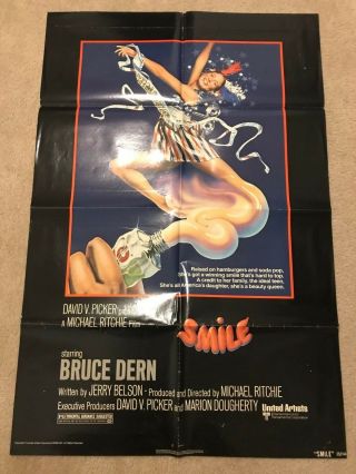 Movie Poster Smile - 1975 Bruce Dern Barbara Feldman 27x40