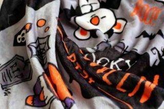 BTS Spooky Halloween BT21 Q Version Cartoon TATA COOKY CHIMMY Blanket 3