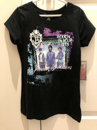 Jonas Brothers Nwt Girls 10/12 Rock In Your City Offical Merch Tshirt