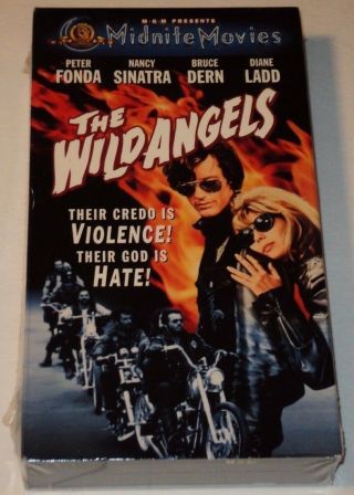 The Wild Angels 1966 / Peter Fonda,  Nancy Sinatra / Vhs Video Factory