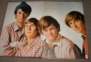 1967 Monkees Annual Book Uk Hardcover Photos,  Comics,  Info Davy Jones,  Peter Tork