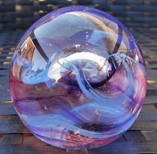 Caithness Glass Scotland Mooncrystal Paperweight Gorgeous