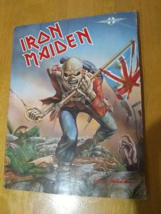 Vtg Iron Maiden 1984 Rare 1st 4 Lp 