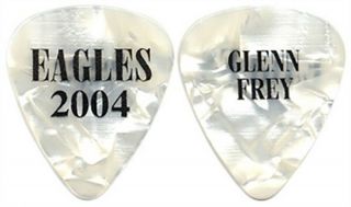 The Eagles Glenn Frey Authentic 2004 Tour Issued Custom Stage Band Guitar Pick