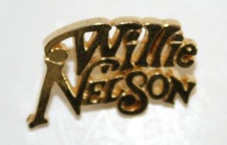 Vintage - Willie Nelson Hat / Lapel Pin.