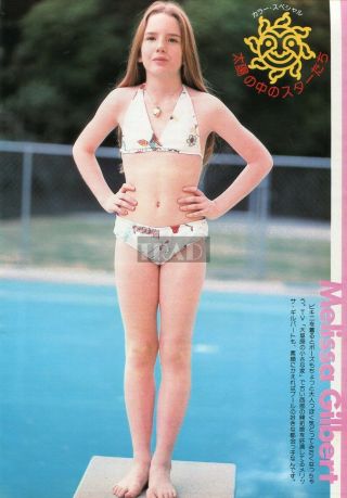 Melissa Gilbert Bikini/ Lindsay Wagner 1978 Japan Picture Clipping 8x11 Ni/n