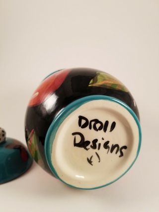Droll Designs Canister Apples 4