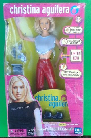 Vintage Boxed Christina Aguilera Doll - What A Girl Wants