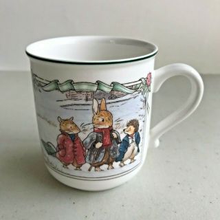 Villeroy & Boch Luxembourg Foxwood Tales On Snow Brian Paterson 1994 Mug Rare