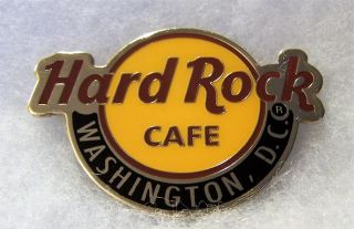 Hard Rock Cafe Washington Dc Classic Logo Magnet