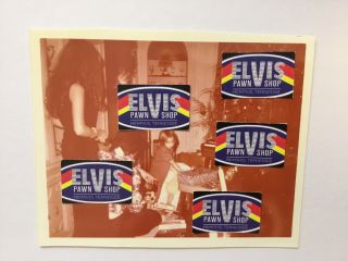 Vintage Candid Photo Of Elvis & Lisa Marie Graceland / Christmas / Dining Room