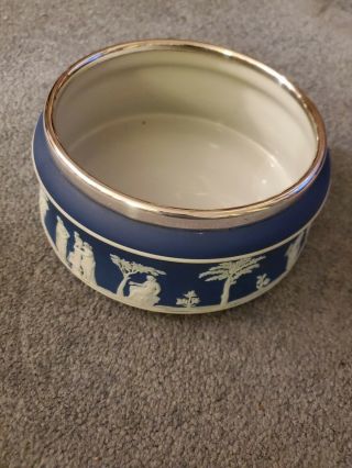 Antique Cobalt Wedgwood Bowl 1880 