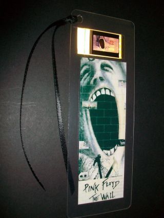 Pink Floyd The Wall Classic Movie Film Cell Bookmark Memorabilia Collectible