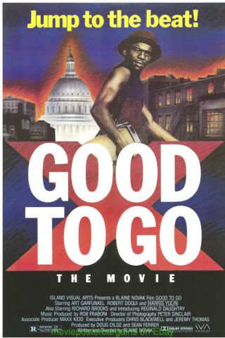 Good To Go Movie Poster Ss 27x40 Art Garfunkel Richard Baer 1986