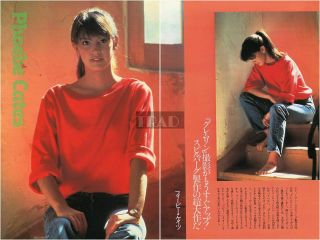 Phoebe Cates Sexy 1984 Japan Picture Clippings 2 - Sheets Ue/z