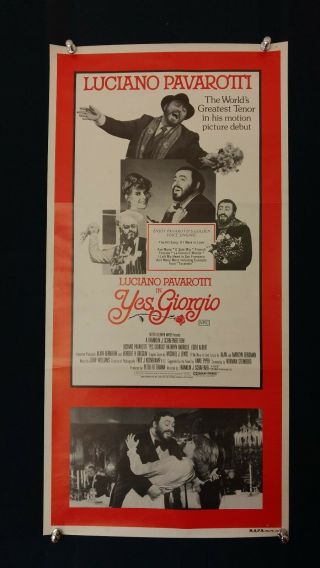 Yes Giorgio - Luciano Pavarotti - Australian Day Bill Movie Poster