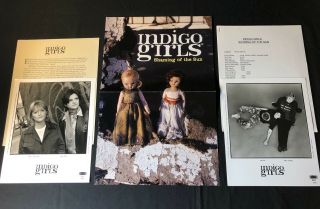 Indigo Girls ‘shaming Of The Sun’ 1997 Press Kit—2 Photos