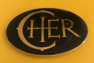Cher Logo Refrigerator Magnet 2.  5” X 1.  5” Never Been
