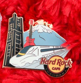 Hard Rock Cafe Pin Yokohama Series 1 Mt.  Fuji Shinkansen Bullet Train