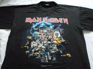 Vintage 1996 Iron Maiden Rare T Shirt