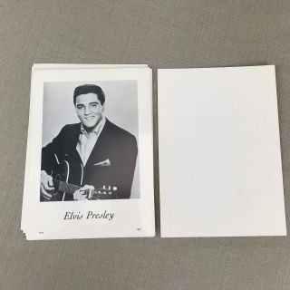Set of 14 Elvis Presley Vintage Portraits Glossy Black White Pictures 1935 1977 3