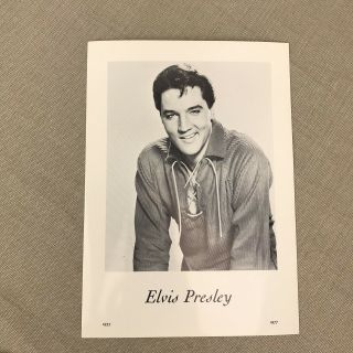 Set of 14 Elvis Presley Vintage Portraits Glossy Black White Pictures 1935 1977 7