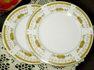 6 Vintage Crescent China Bread And Butter Plate By Ranmaru Hastings Japan