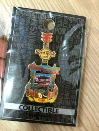 Hard Rock Cafe Asakusa City Tee Guitar Pin