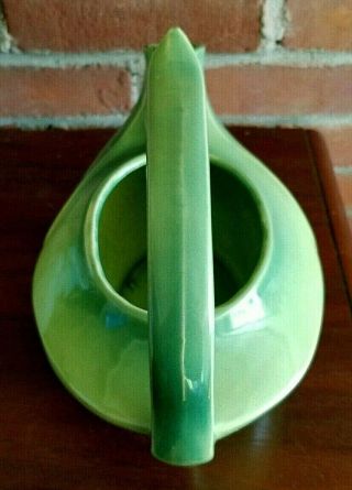 1940 ' s - 60 ' s McCoy Pottery ART NOUVEAU DESIGN TWO TONE GREEN TEA POT/WATERING CAN 5
