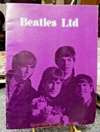 The Beatles Ltd.  1964 Meet The Beatles U.  S.  Tour Concert Program