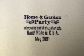 VTG Home Garden Party Stoneware Lid Birdhouses Bean Pot USA Crock Fermentation 8