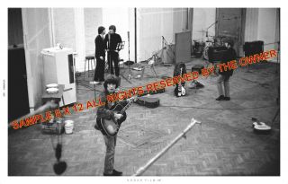The Beatles 1965 Rubber Soul Sessions 8 X 12 Paper Studio