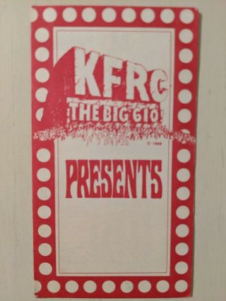 Kfrc 610 Radio 1968 Big 100 Music Survey Surveys - San Francisco
