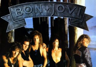 Bon Jovi 1988 Jersey Promo Poster 2
