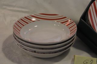 Sakura Vintage 4 Plates and 4 Bowls by Paul Brent 3